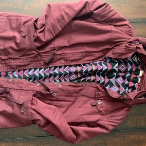 Roxy Burgundy Coat